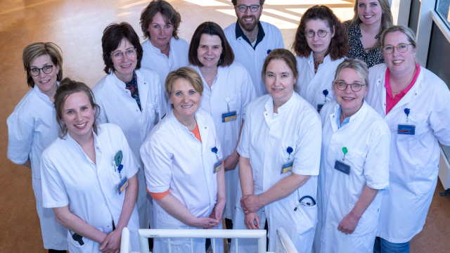 Het diabetesteam van het Slingeland Ziekenhuis